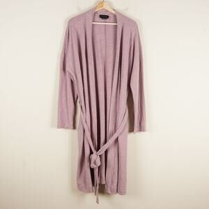 Hatch The Robe Tencel Soft French Terry Mauve Pink Robe Womens Hatch Sz 3 / L